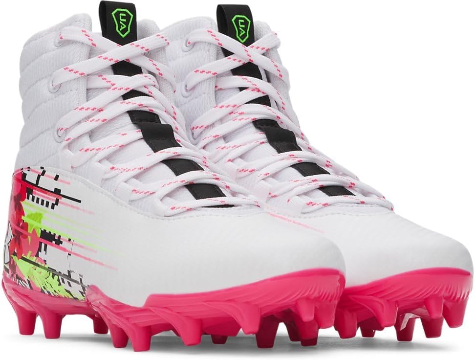 Under Armour Kids Highlight Jr. LE Lacrosse Cleats - High Ankle Support Under Armour Kids Highlight Jr. LE Lacrosse Cleats - High Ankle Support