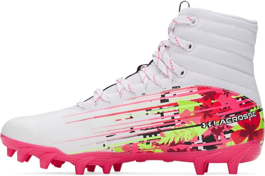 Under Armour Kids Highlight Jr. LE Lacrosse Cleats - High Ankle Support Under Armour Kids Highlight Jr. LE Lacrosse Cleats - High Ankle Support