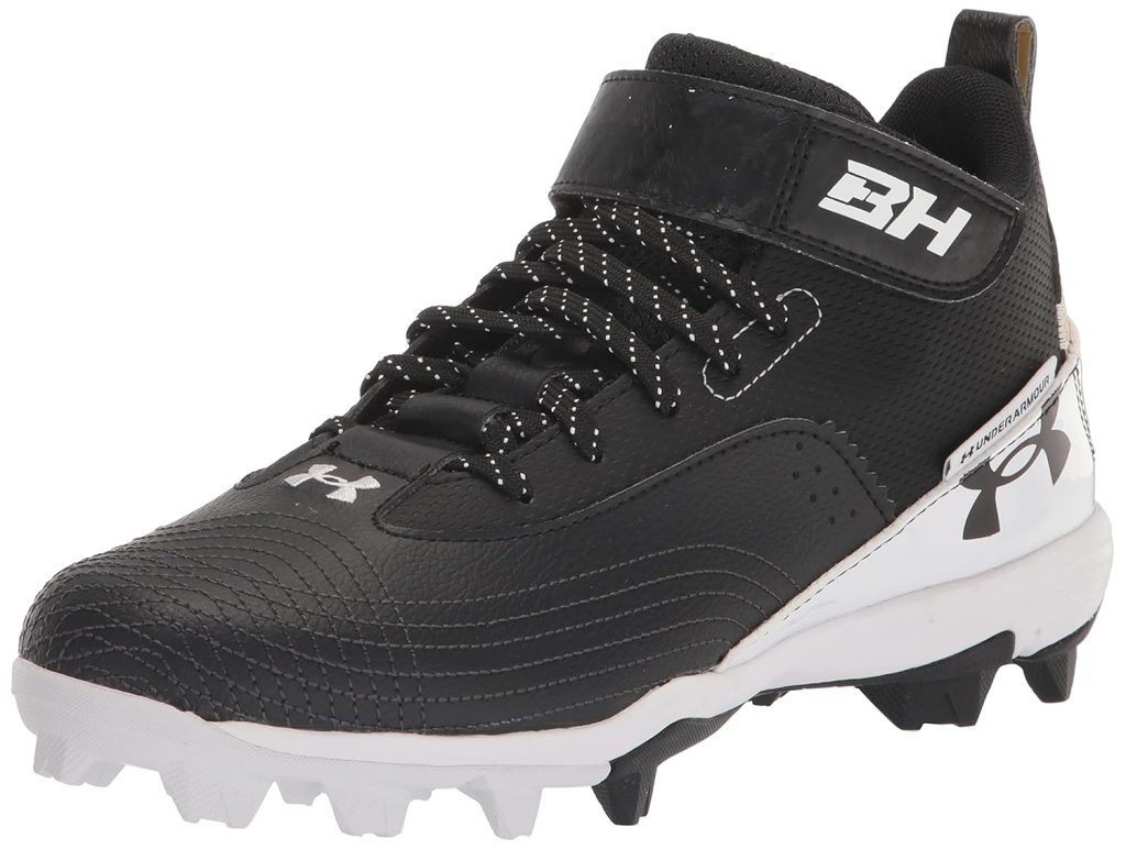 Under Armour Mens Harper 7 Mid Rubber Molded Baseball Cleat