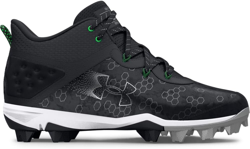 Under Armour Mens Harper 8 Mid Rm Baseball Shoe