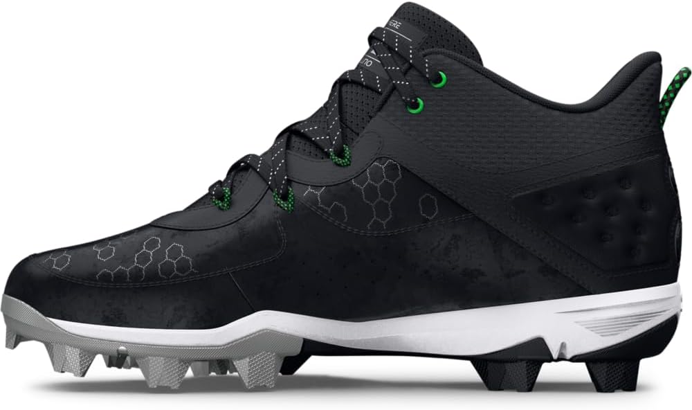 Under Armour Mens Harper 8 Mid Rm Baseball Shoe
