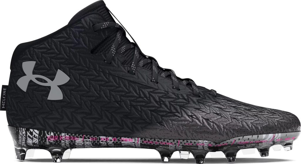 Under Armour Women Spotlight MC Football Cleats - Anatomical 3D-Bootie Collar Under Armour Women Spotlight MC Football Cleats - Anatomical 3D-Bootie Collar