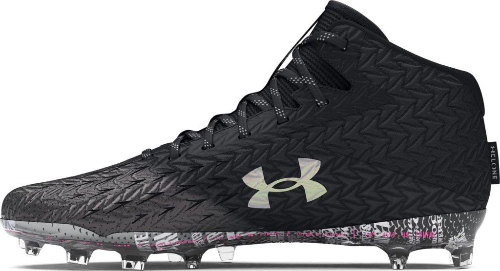 Under Armour Women Spotlight MC Football Cleats - Anatomical 3D-Bootie Collar Under Armour Women Spotlight MC Football Cleats - Anatomical 3D-Bootie Collar