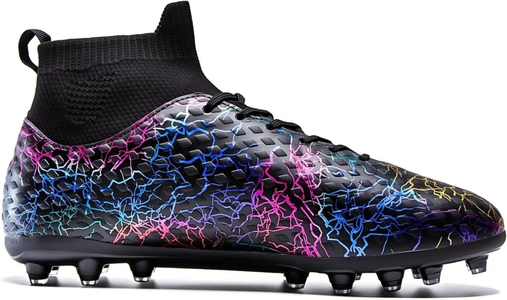Unisex-Adult Soccer Cleats Youth High-top Training Football Cleats Unisex-Adult Soccer Cleats Youth High-top Training Football Cleats