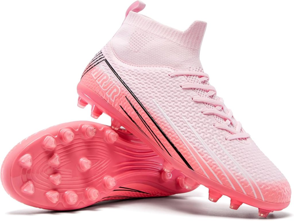 Unisex-Child Soccer Cleats High-Top Football Cleats Lightweight Training Soccer Shoes review | Lacrosse cleats Unisex-Child Soccer Cleats High-Top Football Cleats Lightweight Training Soccer Shoes review