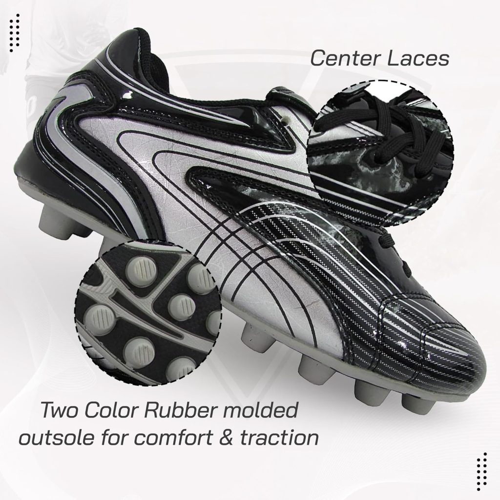 Vizari Soccer Cleats Boys Girls | Youth Firm Ground Football Shoes | Athletic Outdoor Training Match Vizari Soccer Cleats Boys Girls | Youth Firm Ground Football Shoes | Athletic Outdoor Training Match
