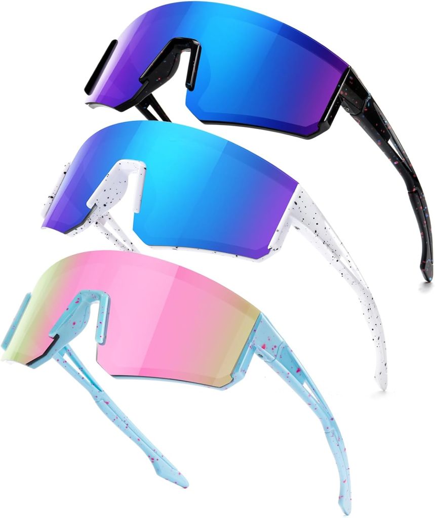 Youth Baseball Sunglasses for Boys Girls Age 6-12 Softball Cycling Sports Sunglasses for Kids Lightweight Frame Youth Baseball Sunglasses for Boys Girls Age 6-12 Softball Cycling Sports Sunglasses for Kids Lightweight Frame